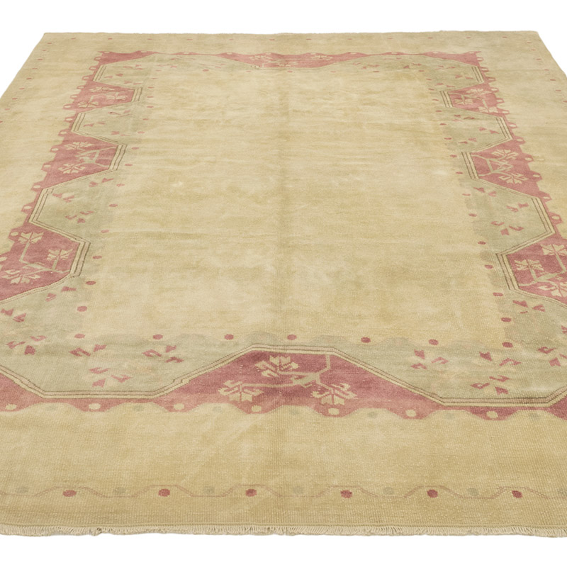 El Dokuma Vintage Halı - 197 cm x 274 cm - K0084156