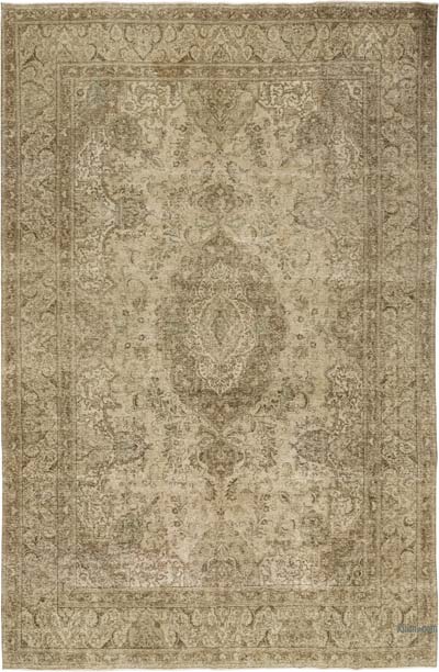 Vintage Hand-Knotted Oriental Rug - 10' 3" x 15' 7" (123" x 187")