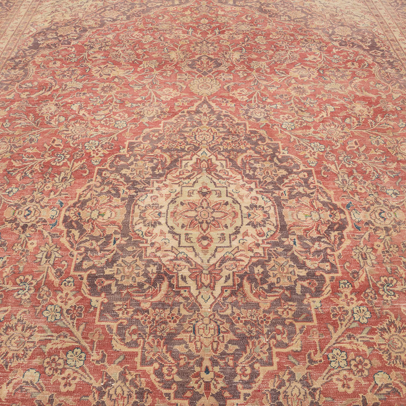 Vintage Hand-Knotted Oriental Rug - 9' 4" x 14' 5" (112" x 173") - K0084165
