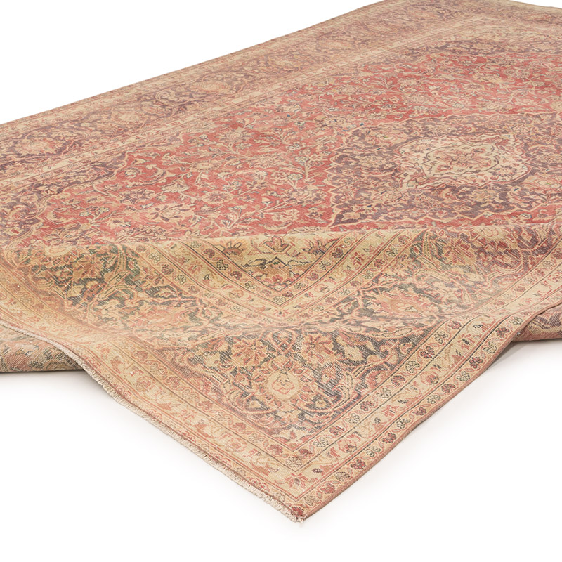 Vintage Hand-Knotted Oriental Rug - 9' 4" x 14' 5" (112" x 173") - K0084165