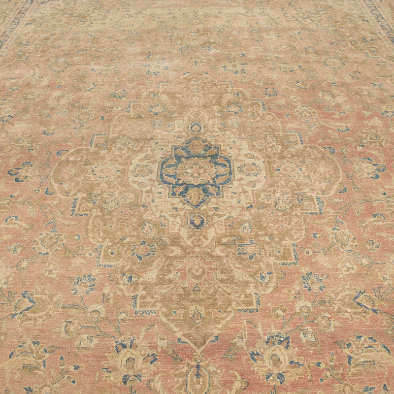Vintage Hand-Knotted Oriental Rug - 9' 5" x 15' 10" (113" x 190") - K0084167
