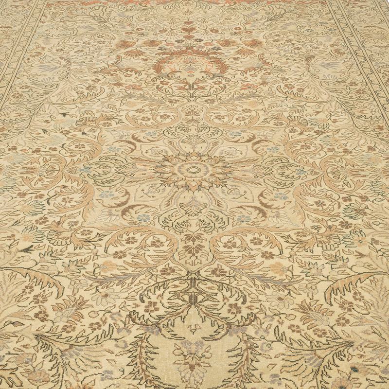 Alfombra Vintage Turca Anudada a Mano - 200 cm x 307 cm - K0084169