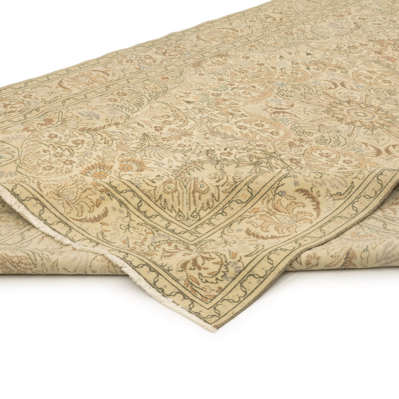 Alfombra Vintage Turca Anudada a Mano - 200 cm x 307 cm - K0084169