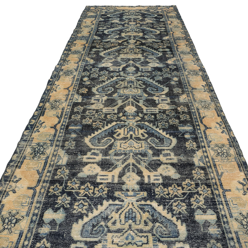 Corredora Anudada a Mano Oriental Vintage - 120 cm x 481 cm - K0084170