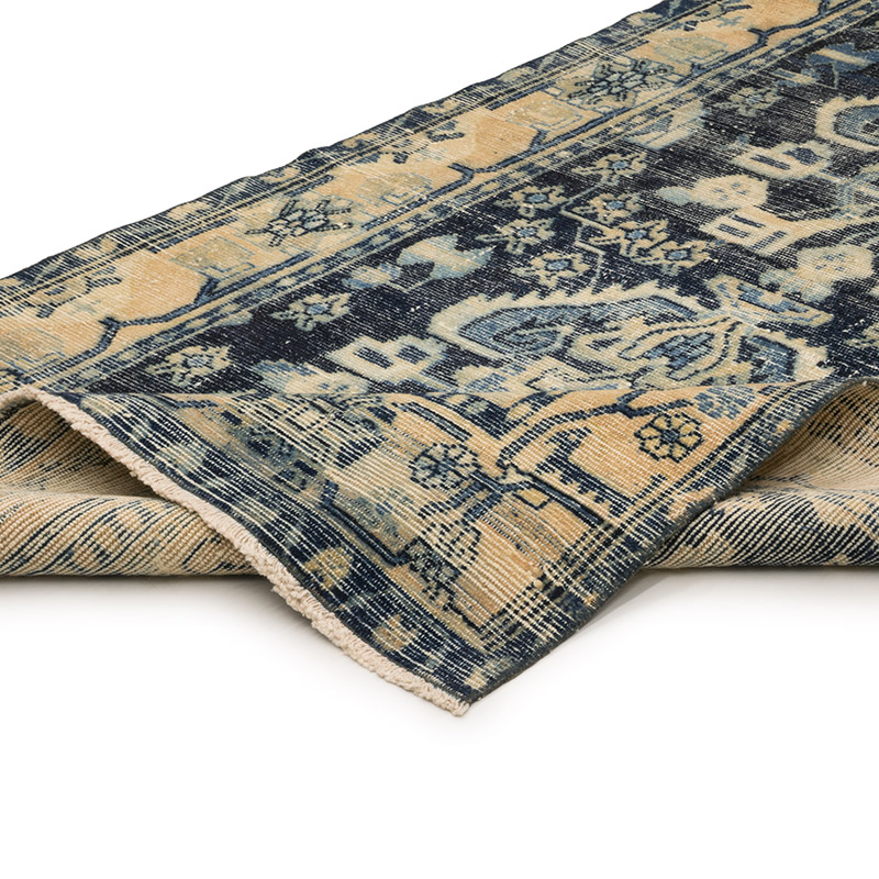 Corredora Anudada a Mano Oriental Vintage - 120 cm x 481 cm - K0084170