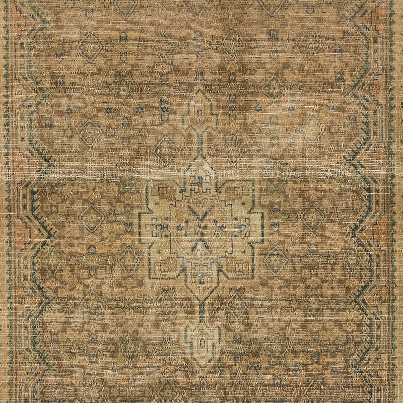 Alfombra Oriental Vintage Anudada a Mano - 166 cm x 343 cm - K0084171