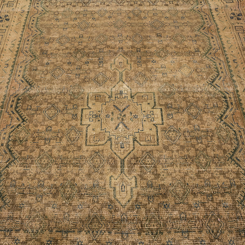 Alfombra Oriental Vintage Anudada a Mano - 166 cm x 343 cm - K0084171
