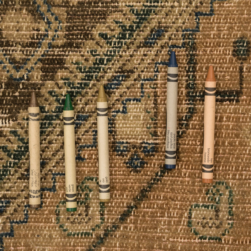 Alfombra Oriental Vintage Anudada a Mano - 166 cm x 343 cm - K0084171