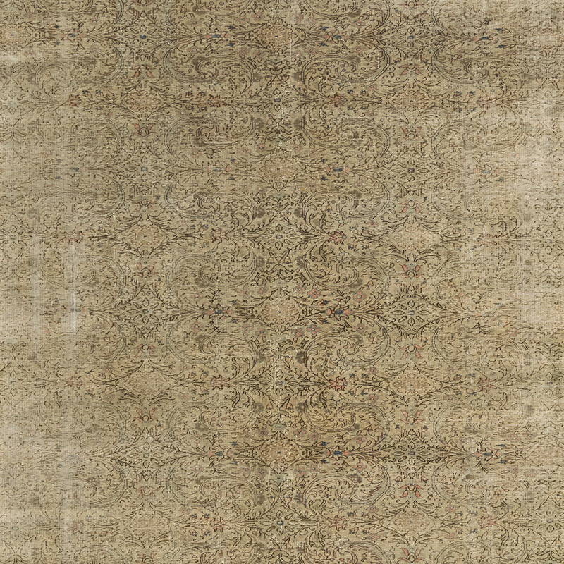 Vintage Hand-Knotted Oriental Rug - 7' 7" x 11' 2" (91" x 134") - K0084172