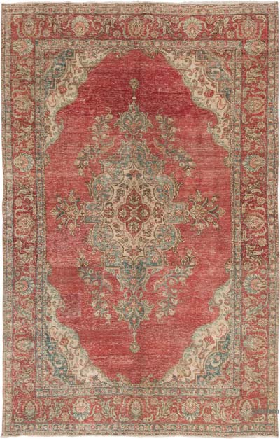 Alfombra Oriental Vintage Anudada a Mano - 217 cm x 335 cm