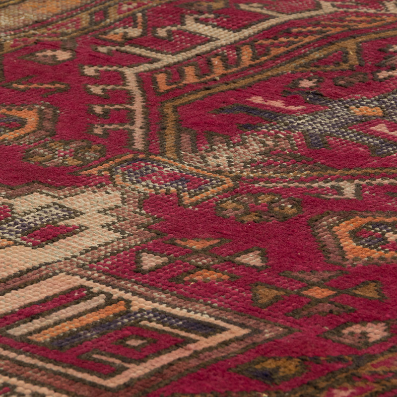 Corredora Anudada a Mano Oriental Vintage - 100 cm x 400 cm - K0084175
