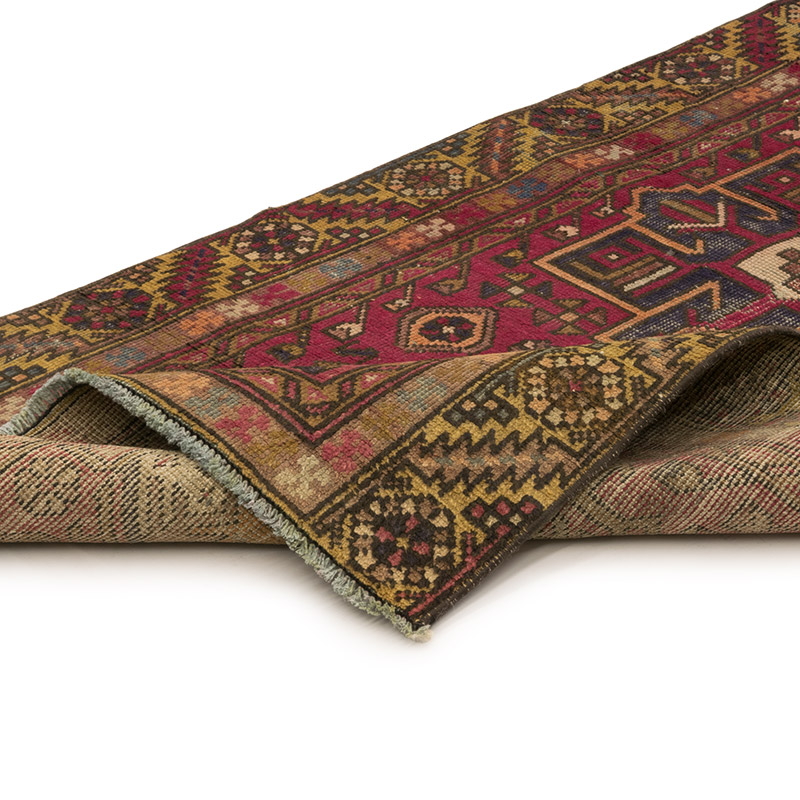Corredora Anudada a Mano Oriental Vintage - 100 cm x 400 cm - K0084175
