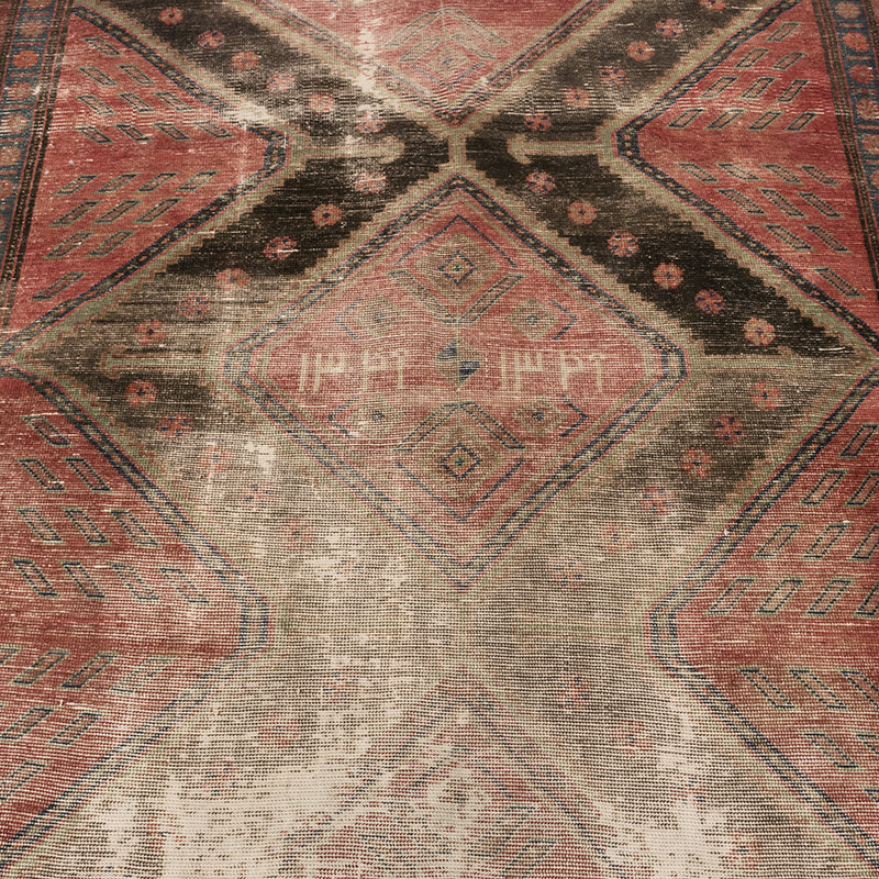 Alfombra Vintage Turca Anudada a Mano - 151 cm x 313 cm - K0084176