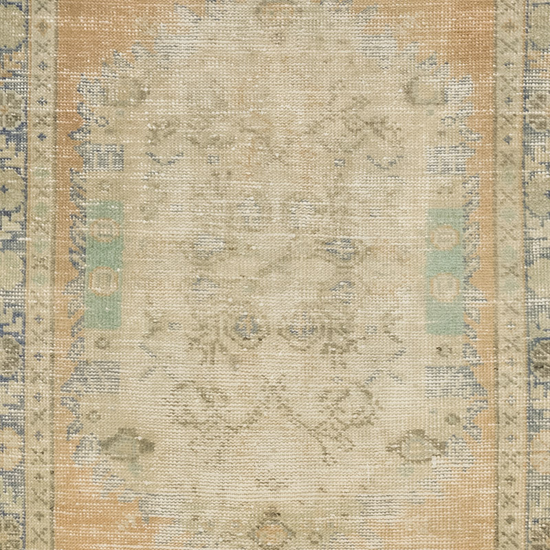 El Dokuma Vintage Halı - 92 cm x 196 cm - K0084178