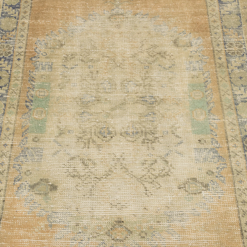 El Dokuma Vintage Halı - 92 cm x 196 cm - K0084178
