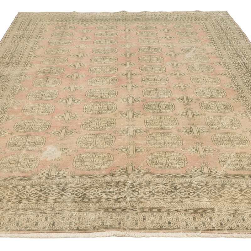 Vintage Turkish Hand-Knotted Rug - 6'  x 8' 6" (72" x 102") - K0084183