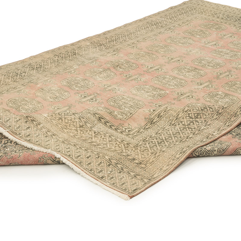 Vintage Turkish Hand-Knotted Rug - 6'  x 8' 6" (72" x 102") - K0084183