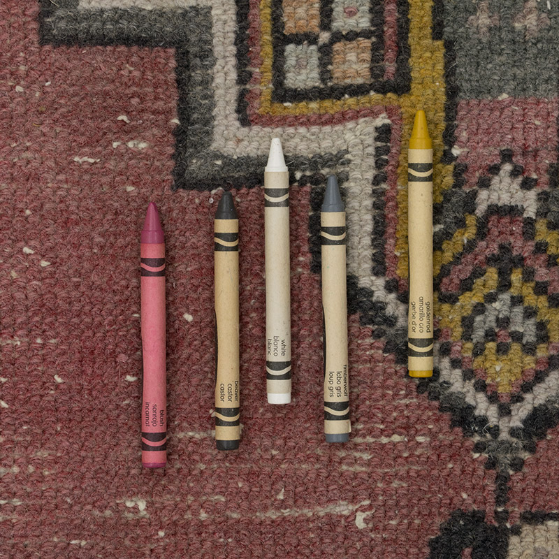 El Dokuma Vintage Halı - 116 cm x 216 cm - K0084184