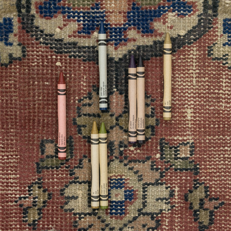 Vintage Turkish Hand-Knotted Rug - 3' 2" x 6' 6" (38" x 78") - K0084185