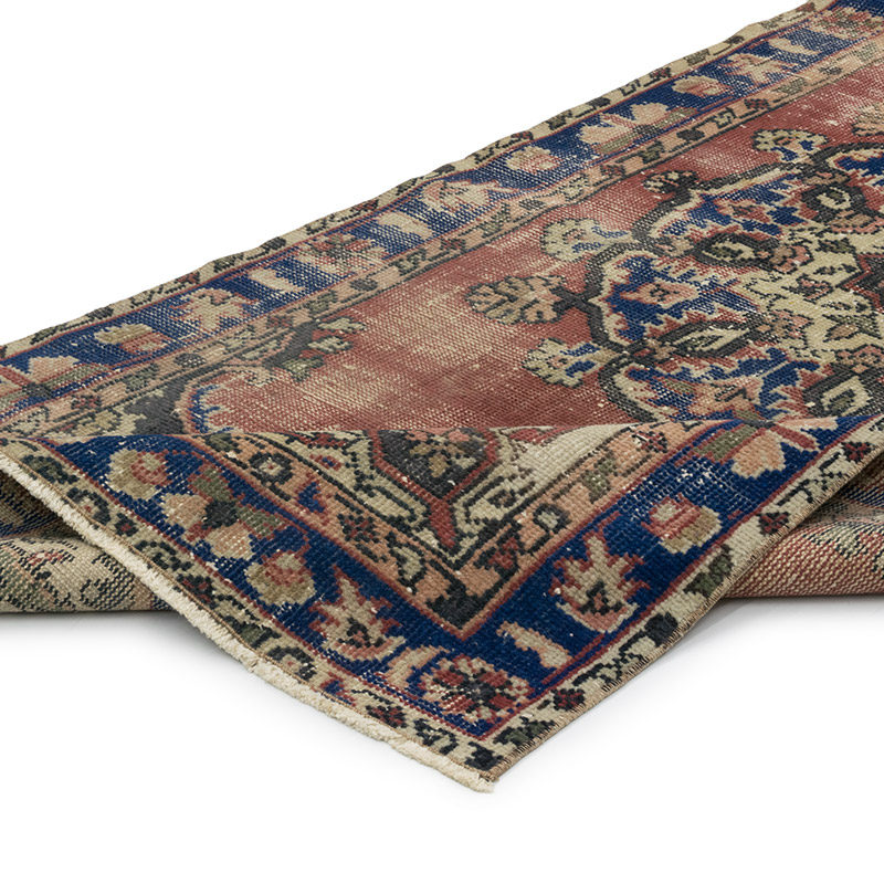 Vintage Turkish Hand-Knotted Rug - 3' 2" x 6' 6" (38" x 78") - K0084185