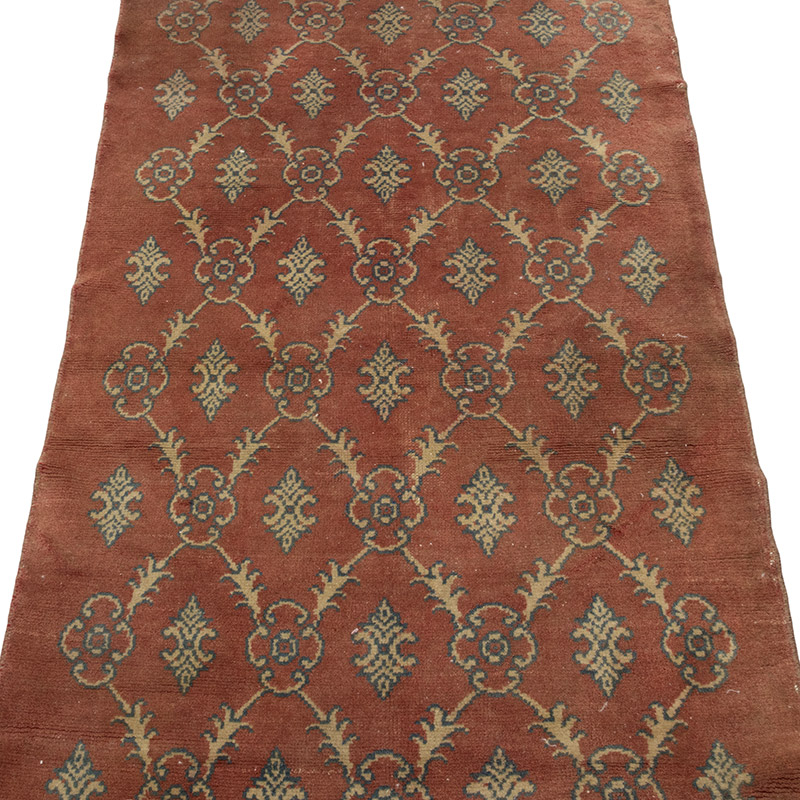 El Dokuma Vintage Halı - 86 cm x 182 cm - K0084186
