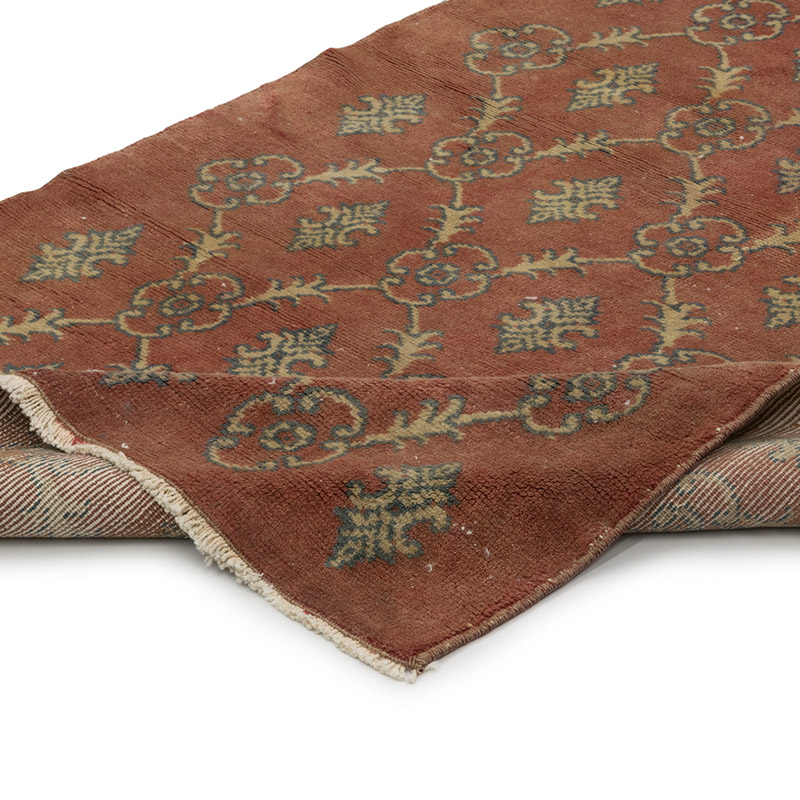 El Dokuma Vintage Halı - 86 cm x 182 cm - K0084186
