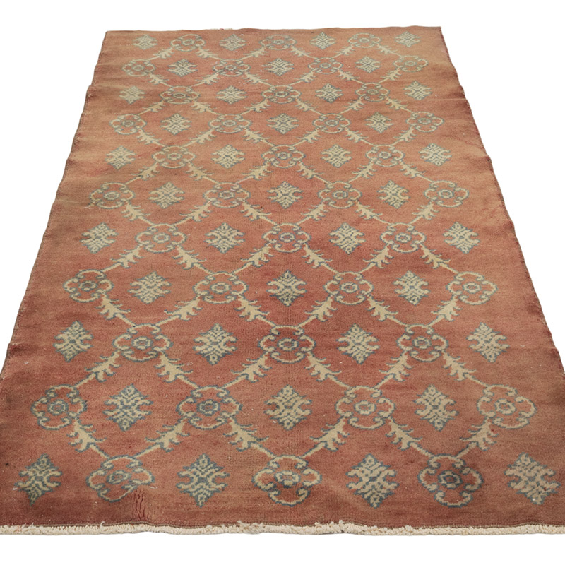 El Dokuma Vintage Halı - 86 cm x 182 cm - K0084186