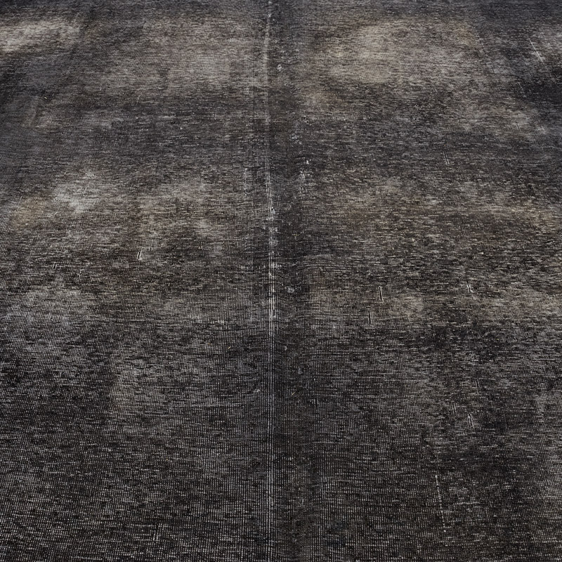 Overdyed Vintage Hand-knotted Oriental Rug - 9' 1" x 10' 9" (109" x 129") - K0084189