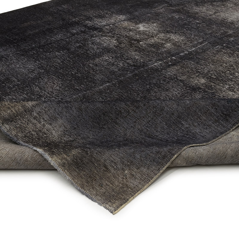Overdyed Vintage Hand-knotted Oriental Rug - 9' 1" x 10' 9" (109" x 129") - K0084189