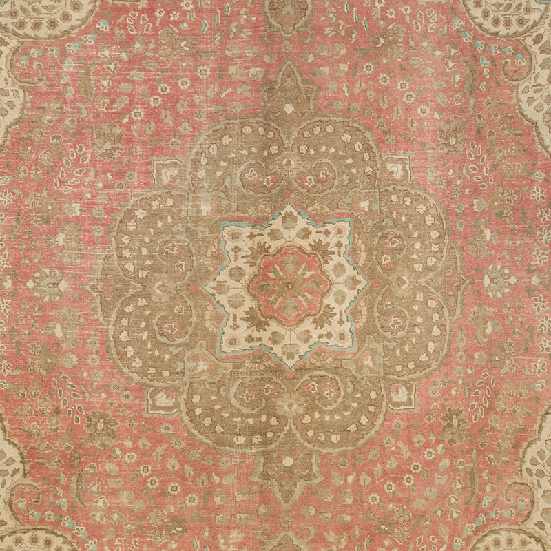 Alfombra Oriental Vintage Anudada a Mano - 300 cm x 390 cm - K0084190