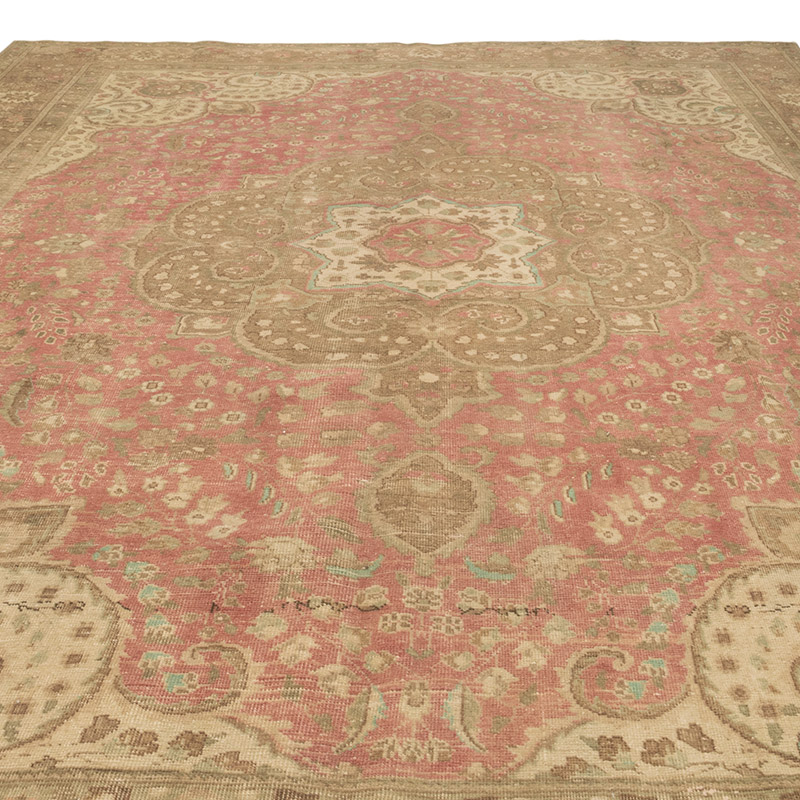 Alfombra Oriental Vintage Anudada a Mano - 300 cm x 390 cm - K0084190
