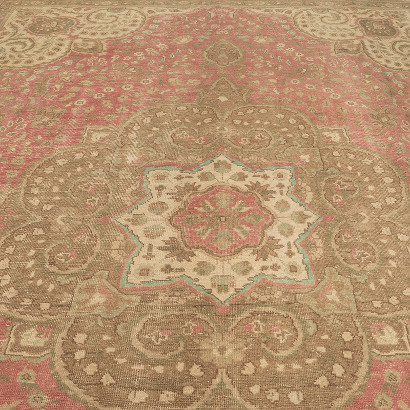 Alfombra Oriental Vintage Anudada a Mano - 300 cm x 390 cm - K0084190