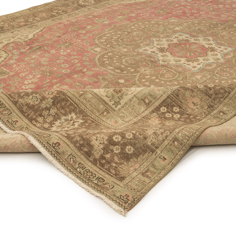Alfombra Oriental Vintage Anudada a Mano - 300 cm x 390 cm - K0084190