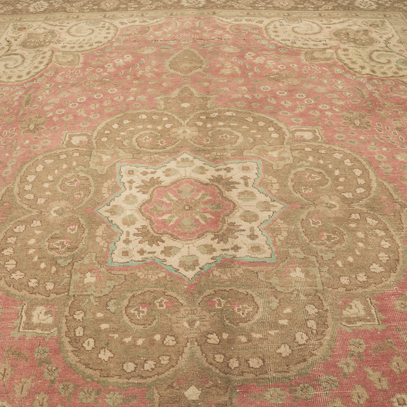 Alfombra Oriental Vintage Anudada a Mano - 300 cm x 390 cm - K0084190