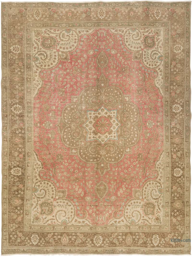 Alfombra Oriental Vintage Anudada a Mano - 300 cm x 390 cm - K0084190
