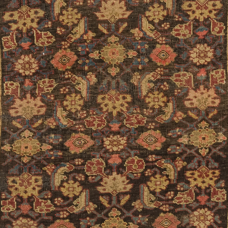 Vintage Oriental Hand-Knotted Runner - 2' 7" x 7' 3" (31" x 87") - K0084192