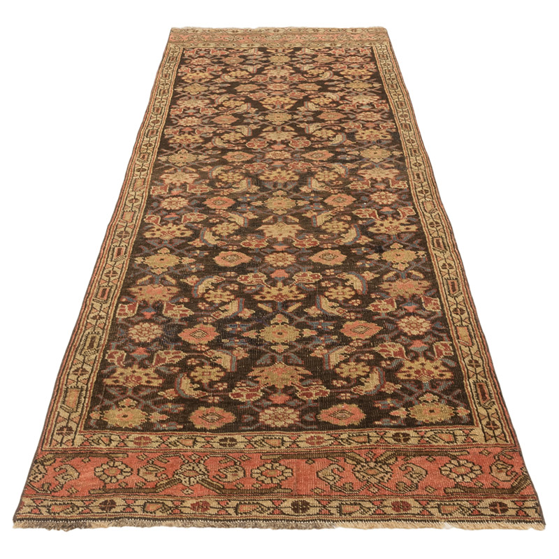 Vintage Oriental Hand-Knotted Runner - 2' 7" x 7' 3" (31" x 87") - K0084192