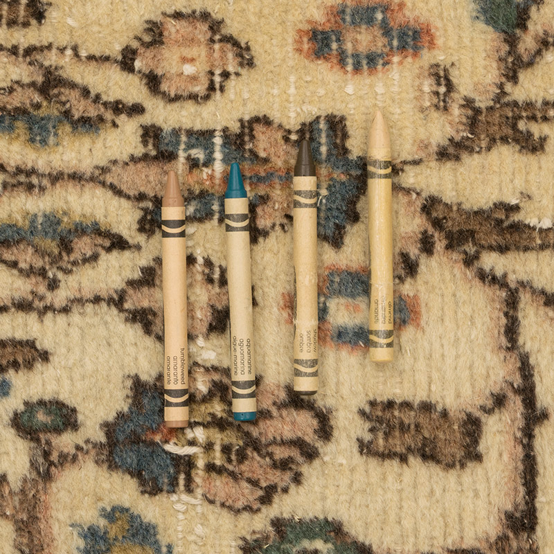 Vintage Turkish Hand-Knotted Rug - 4' 8" x 7' 10" (56" x 94") - K0084193