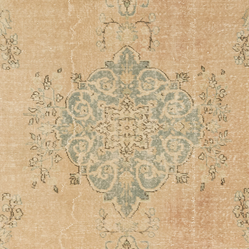 Vintage Turkish Hand-Knotted Rug - 5' 5" x 8' 8" (65" x 104") - K0084195