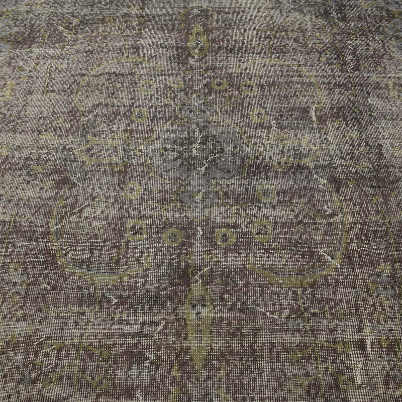 Alfombra Turca Vintage Sobre-teñida - 196 cm x 295 cm - K0084196