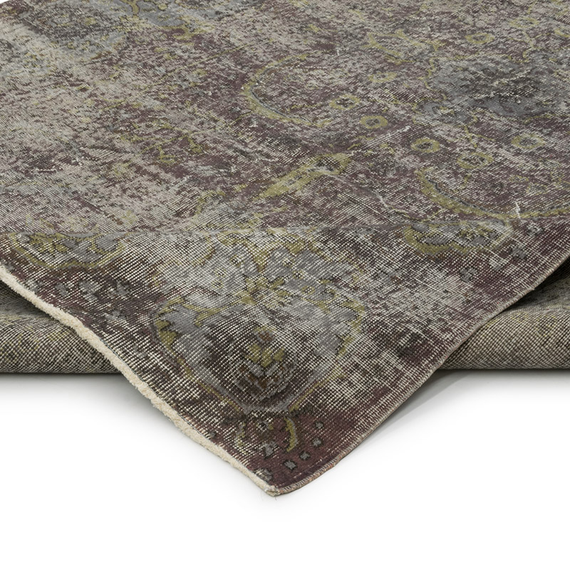 Alfombra Turca Vintage Sobre-teñida - 196 cm x 295 cm - K0084196