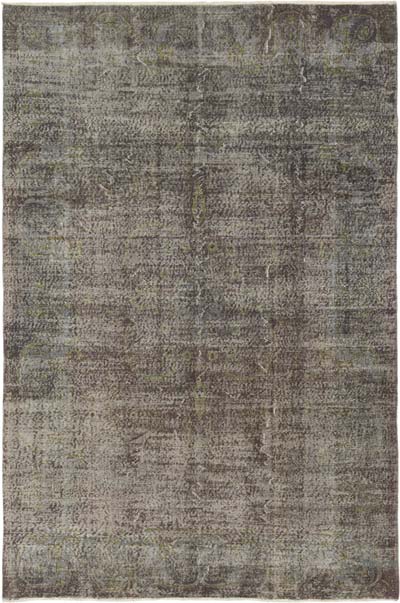 Over-dyed Turkish Vintage Rug - 6' 5" x 9' 8" (77" x 116")