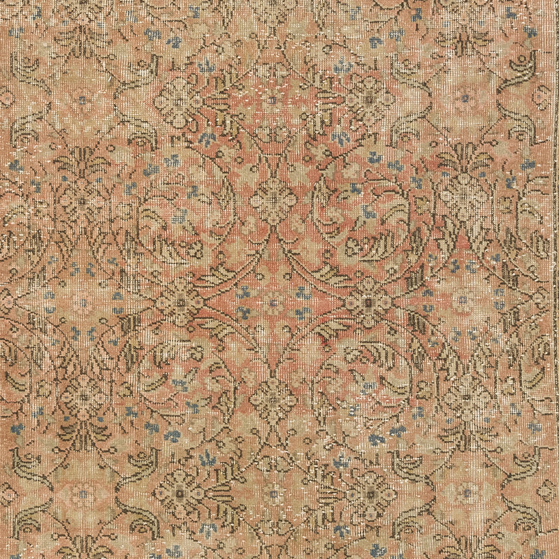 Alfombra Vintage Turca Anudada a Mano - 161 cm x 281 cm - K0084197