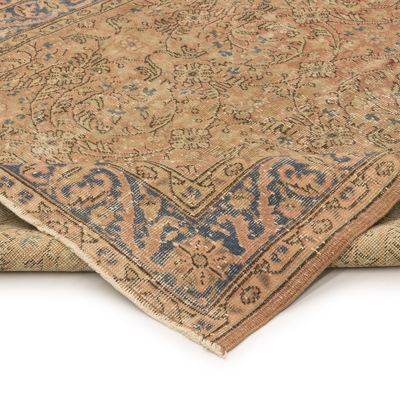 Alfombra Vintage Turca Anudada a Mano - 161 cm x 281 cm - K0084197