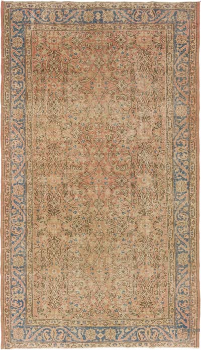 El Dokuma Vintage Halı - 161 cm x 281 cm