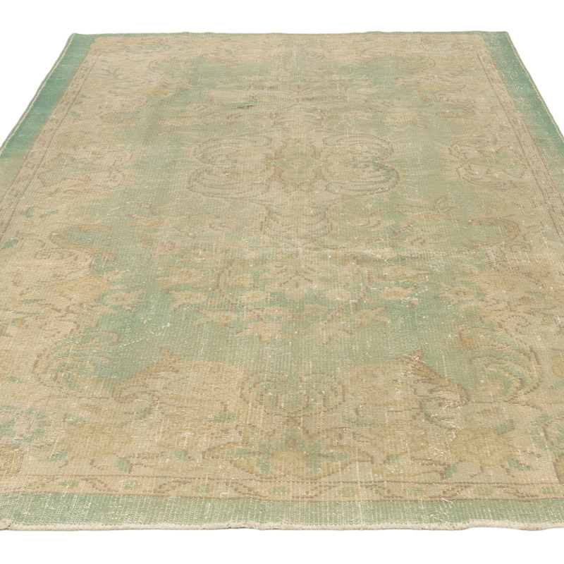 Alfombra Vintage Turca Anudada a Mano - 175 cm x 278 cm - K0084199