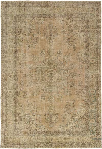 Vintage Hand-Knotted Oriental Rug - 8' 8" x 11' 10" (104" x 142")