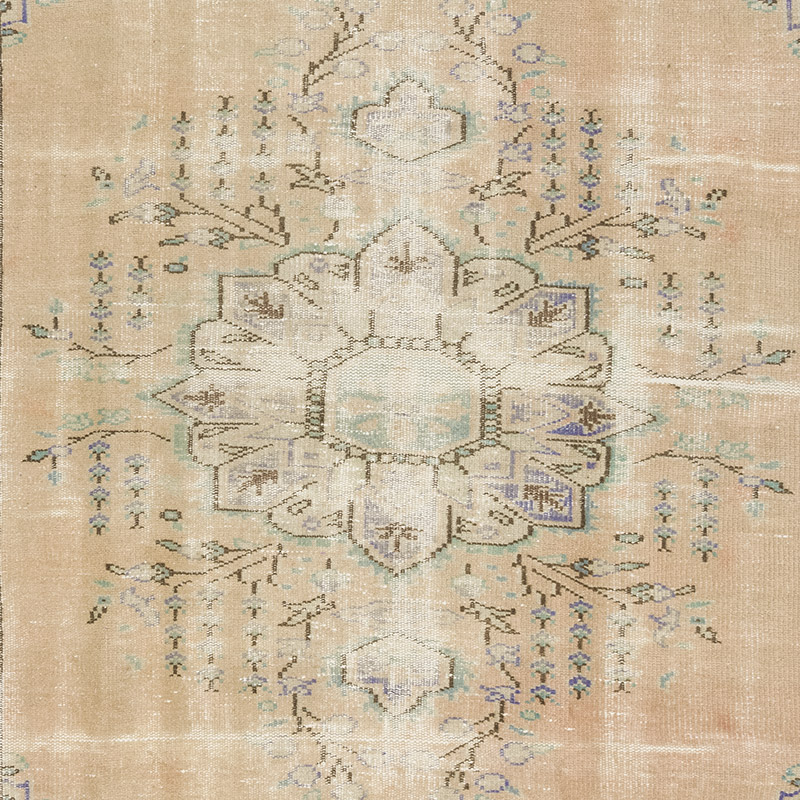 El Dokuma Vintage Halı - 197 cm x 288 cm - K0084201