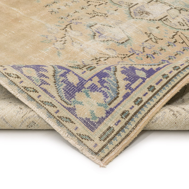 El Dokuma Vintage Halı - 197 cm x 288 cm - K0084201