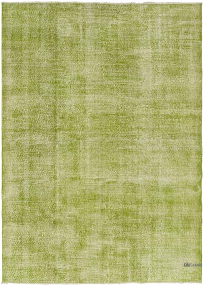 Alfombra Turca Vintage Sobre-teñida - 210 cm x 295 cm